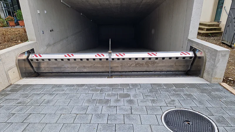 Hochwasserschutz (System im Einsatz)